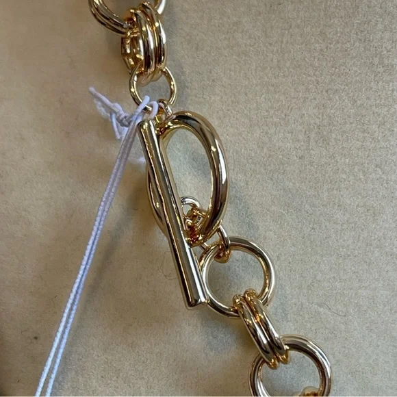 NWT ⚜️💖⚜️ Camila Coelho Gorgeous Heart Necklace with Semi-Precious Stones - Picture 6 of 10